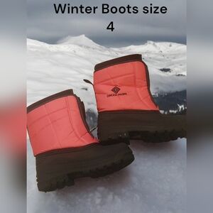 Dream pairs win her waterproof boots big girls size 4